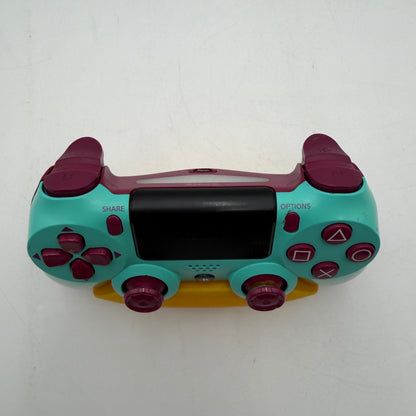 Sony PlayStation 4 Lot of 2 Controllers Multi-Colored with Stick Drift