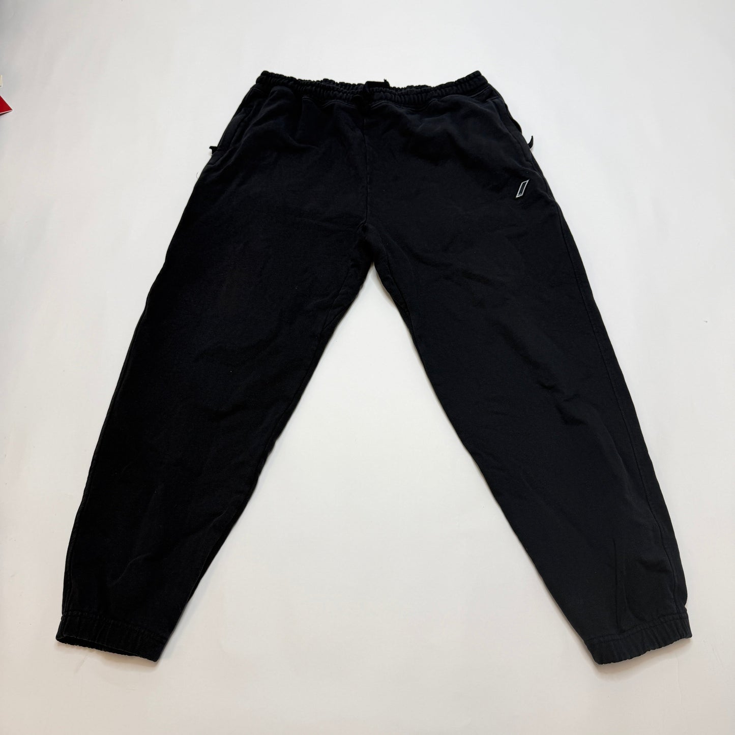 Zara Athleticz Men's Joggers Sweatpants XL Black Cuffed Drawstring