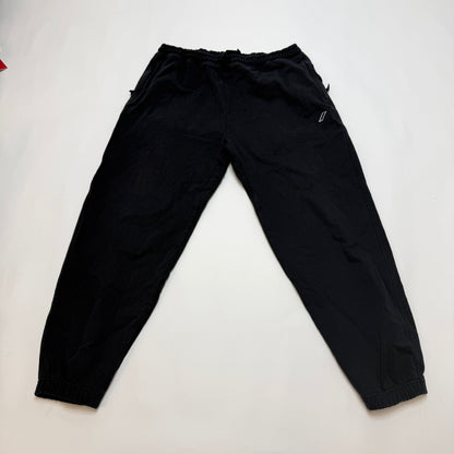 Zara Athleticz Men's Joggers Sweatpants XL Black Cuffed Drawstring