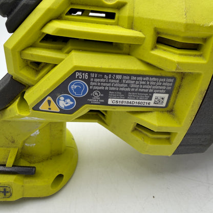 Ryobi ONE+ 18V Cordless Reciprocating Saw AntiVibe Tool Only Tested Works - Green