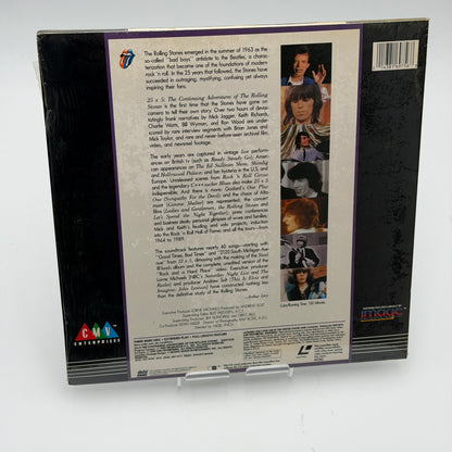 The Rolling Stones 25x2 Double Disc Laserdisc