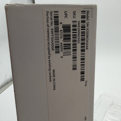 Samsung Galaxy Tab A8 (2022) SM-X200 32GB Black Used With Box