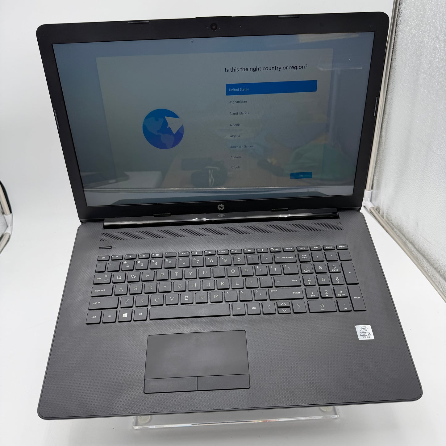 HP 17-BY3xxx 17-inch Core i5 10th Gen 8GB 256GB Black Laptop