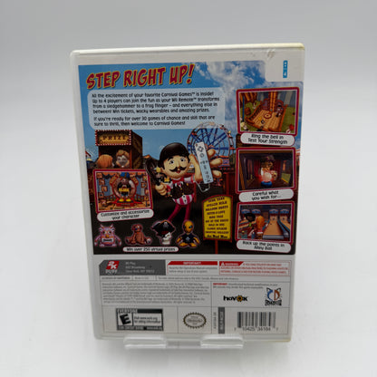 Nintendo Wii Carnival Games Video Game with Box