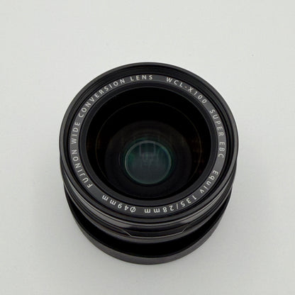 Fujifilm Fujinon Wide Conversion Lens WCL-X100 Black Used - A Condition