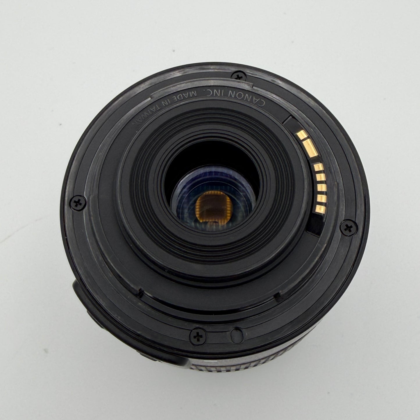 Canon EF-S 18-55mm f3.5-5.6 II Standard Zoom Lens Black Used A w/ Filter
