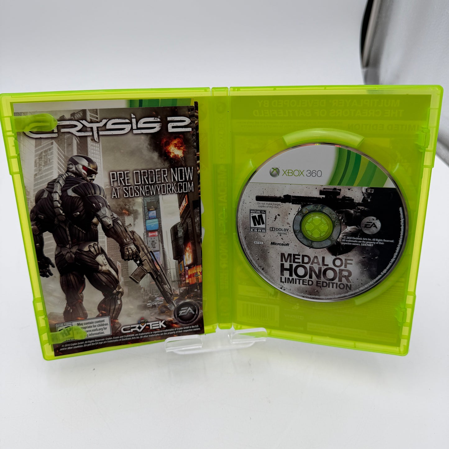 Xbox 360 Medal of Honor Video Game with Box and Manual