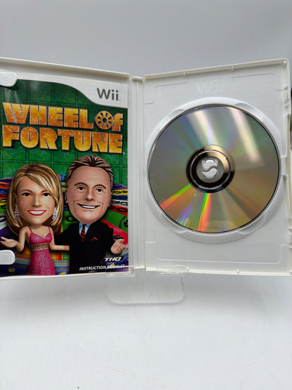 Nintendo Wii Wheel of Fortune Video Game with Box