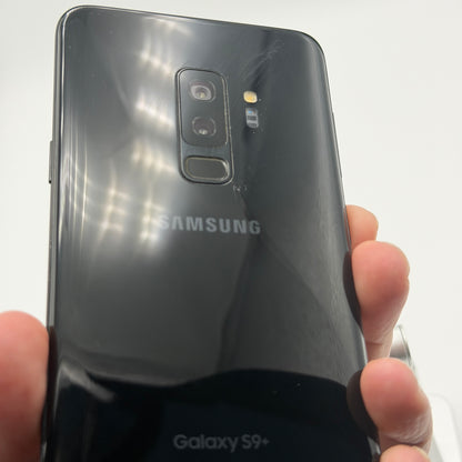 Unlocked Samsung Galaxy S9+ 64GB Smartphone Black READ