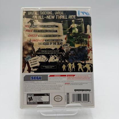 Wii The House of the Dead Overkill Video Game With Box