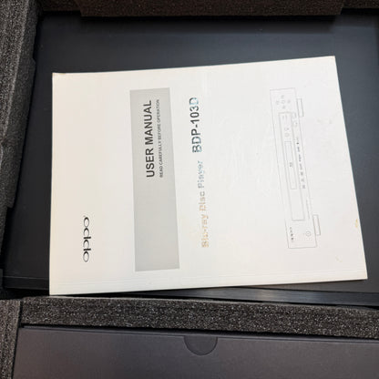 OPPO BDP-103D Blu-Ray Disc Player Black Used With Box