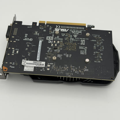Used NVIDIA Asus GeForce 1050 TI 4GB GDDR5 Graphics Card - Black - Condition A
