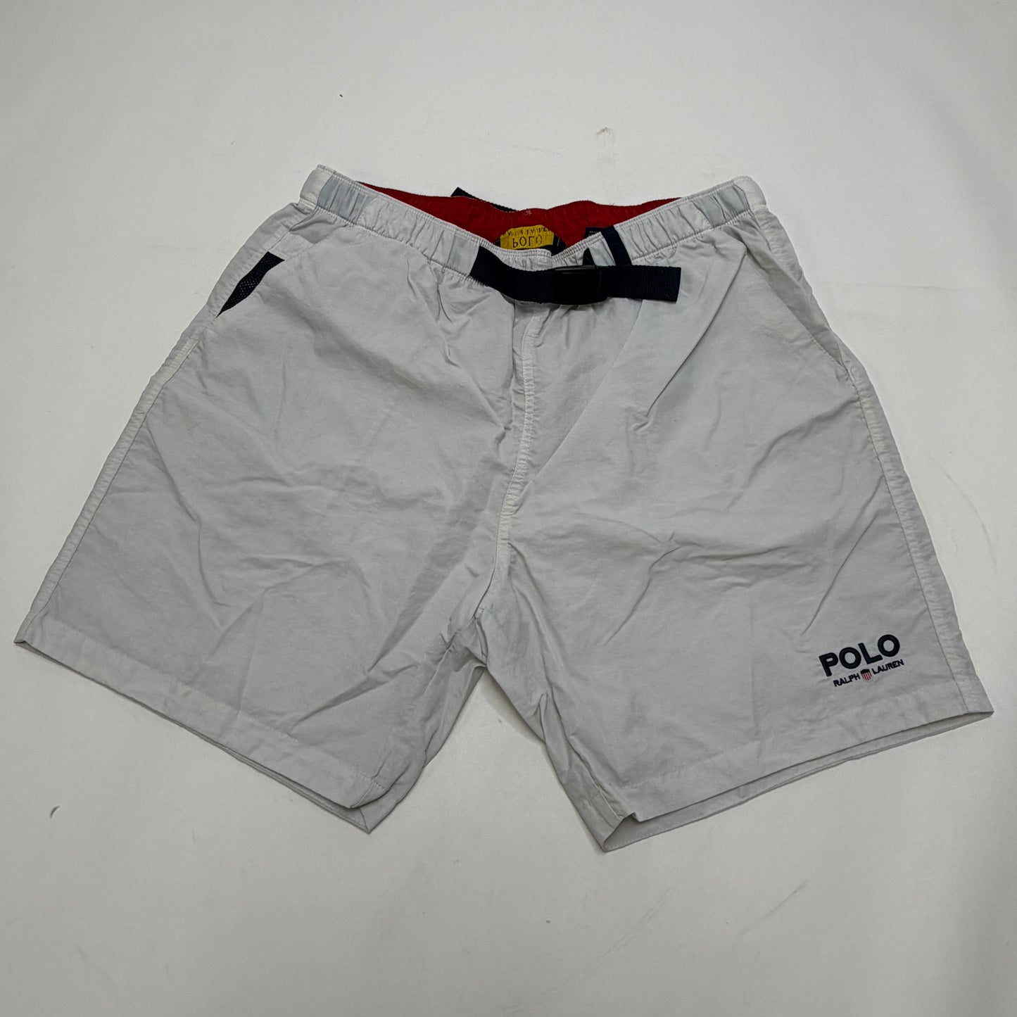 Ralph Lauren Nylon Belted Water Resistant Hiking Shorts Large