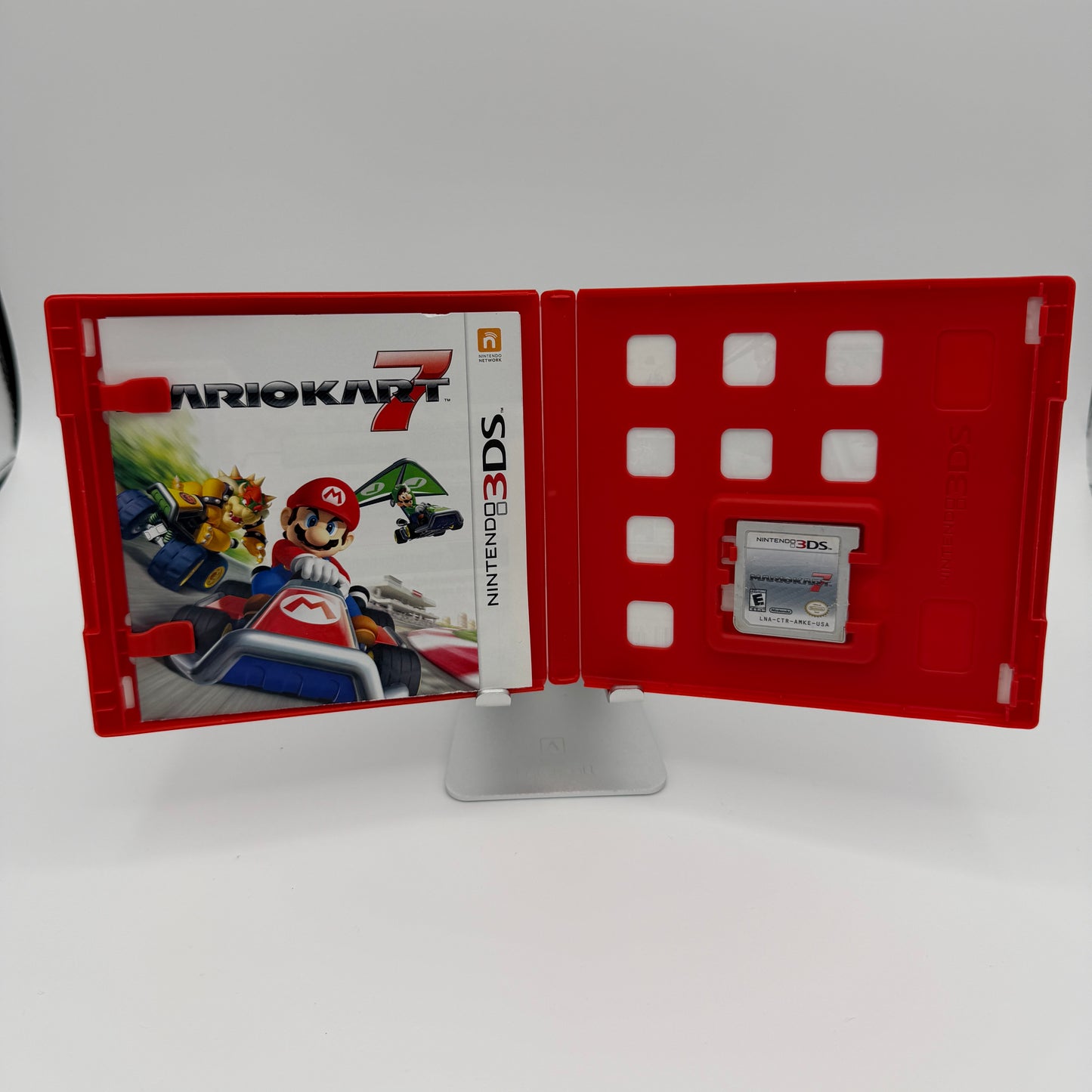 Nintendo 3DS Mario Kart 7 Gray with Box Used