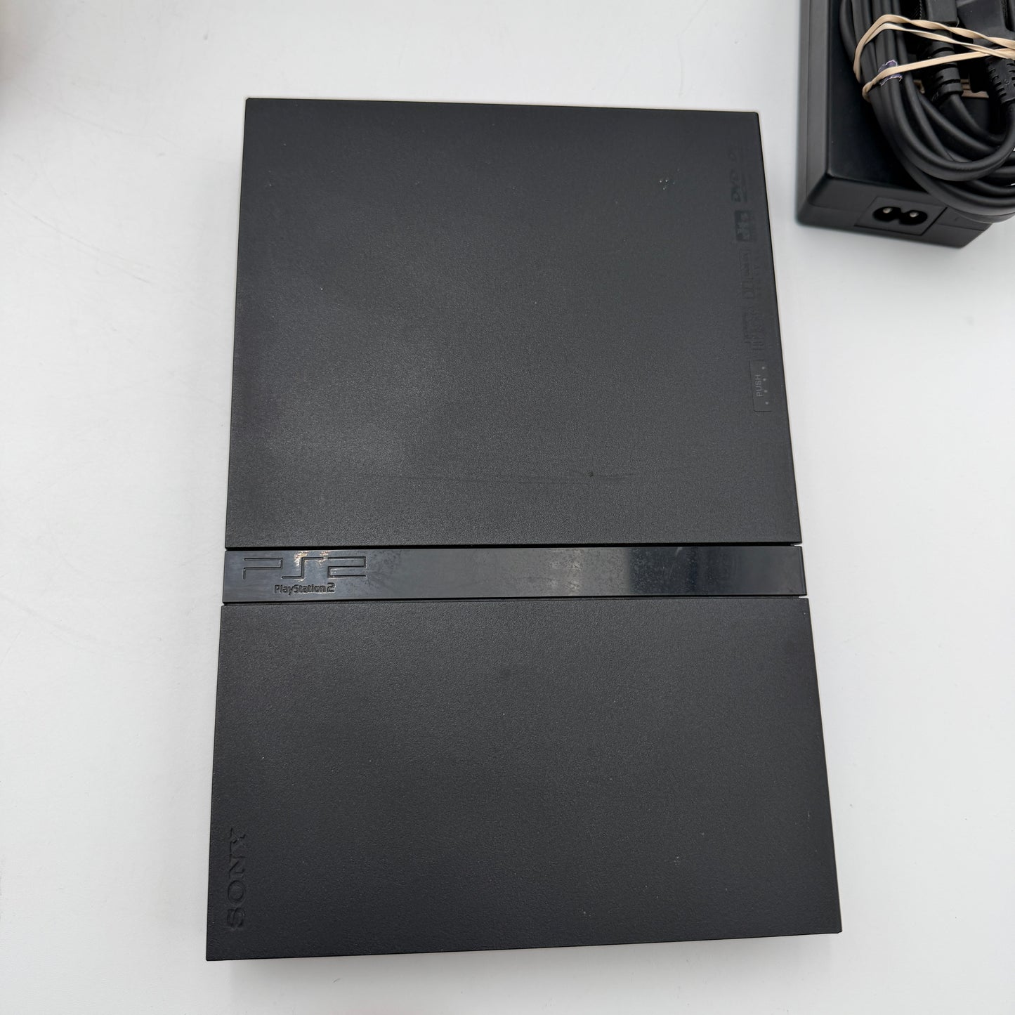 Sony Playstation 2 Slim SPCH-70012 Console Black with Box and Controller