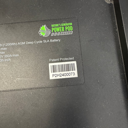 Natures Generator Power Pod Elite Green Used Condition