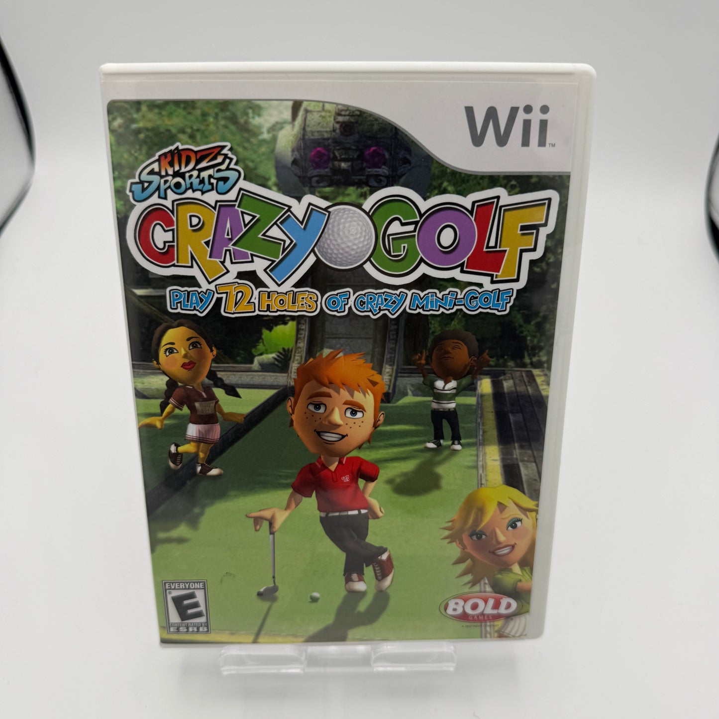 Wii Kidz Sports Crazy Golf Video Game CIB