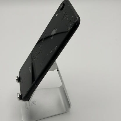 Unlocked Apple iPhone XR 128GB Black Service Bat  READ