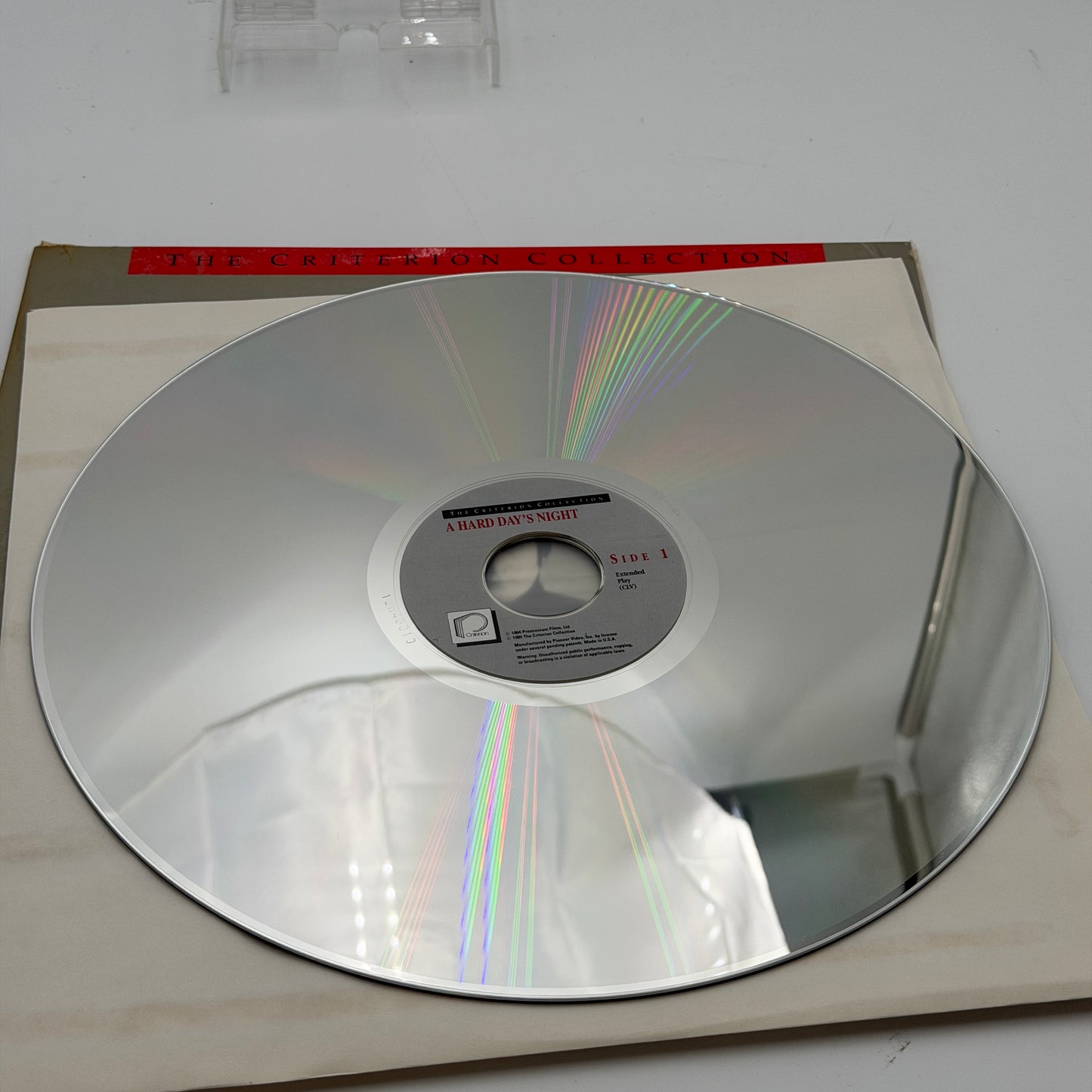 The Beatles: A Hard Day's Night Criterion Edition Laserdisc - Used - Silver