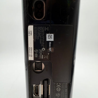 Microsoft Xbox 360 S 1439 2010 Black Console With Controller and Cables
