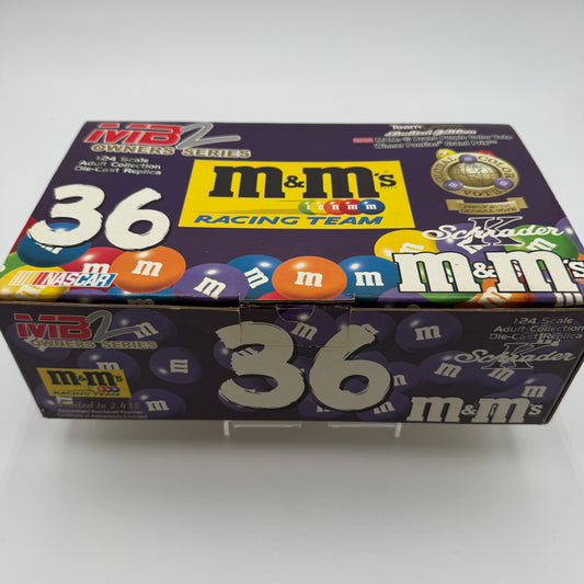 Action Racing #36 M&Ms Brand Purple Color Vote Winner 2002 1:24 Team Caliber Collectible