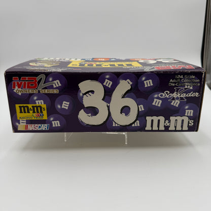 Action Racing #36 M&Ms Brand Purple Color Vote Winner 2002 1:24 Team Caliber Collectible