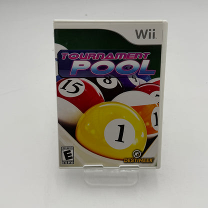 Wii Tournament Pool Video Game with Box