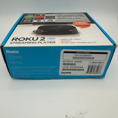 Roku 2 XD Streaming Player Model 3050R