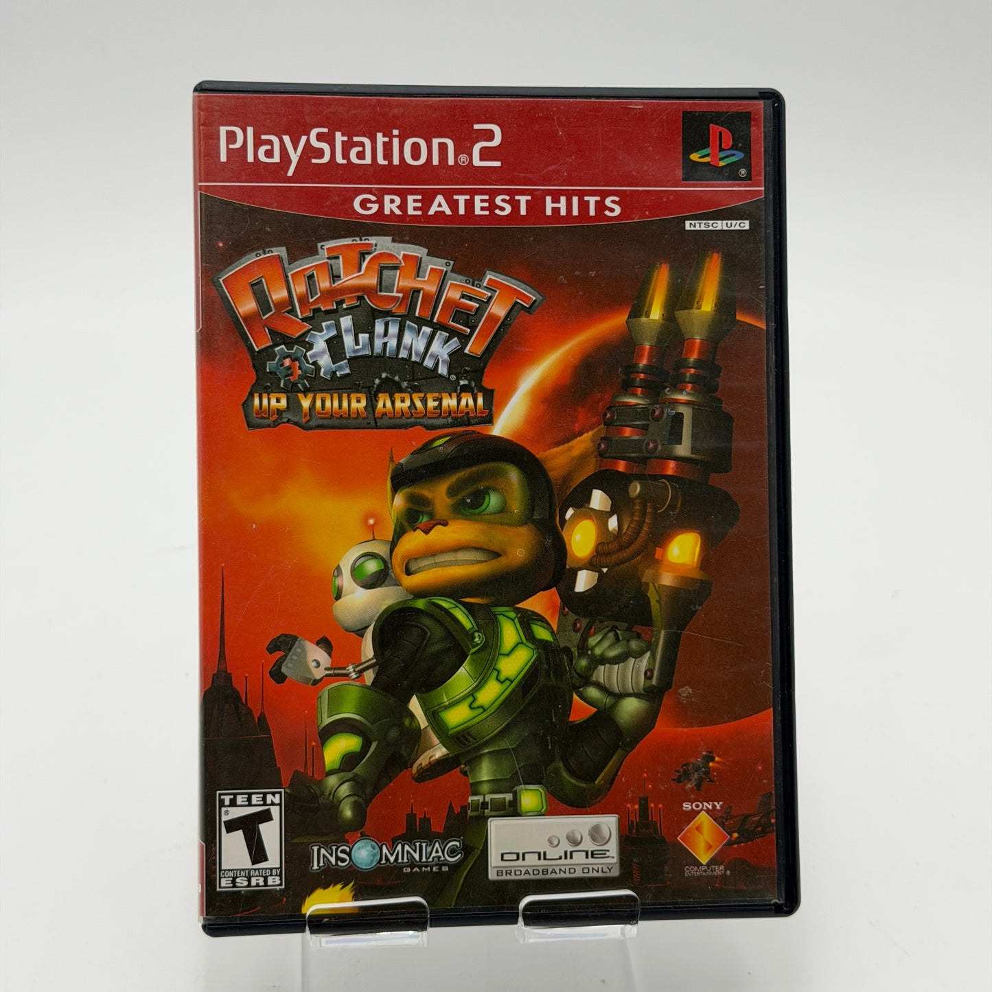 Playstation 2 Ratchet & Clank Collection Video Game Used With Box **READ**