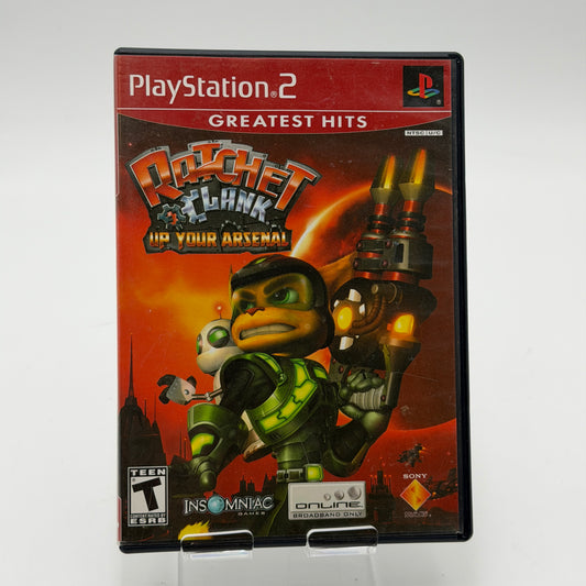Playstation 2 Ratchet & Clank Collection Video Game Used With Box **READ**