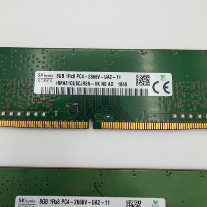 SK Hynix 16GB (2x8GB) DDR4 RAM ECC Reg RDIMM Memory Module PC4-2666V-R
