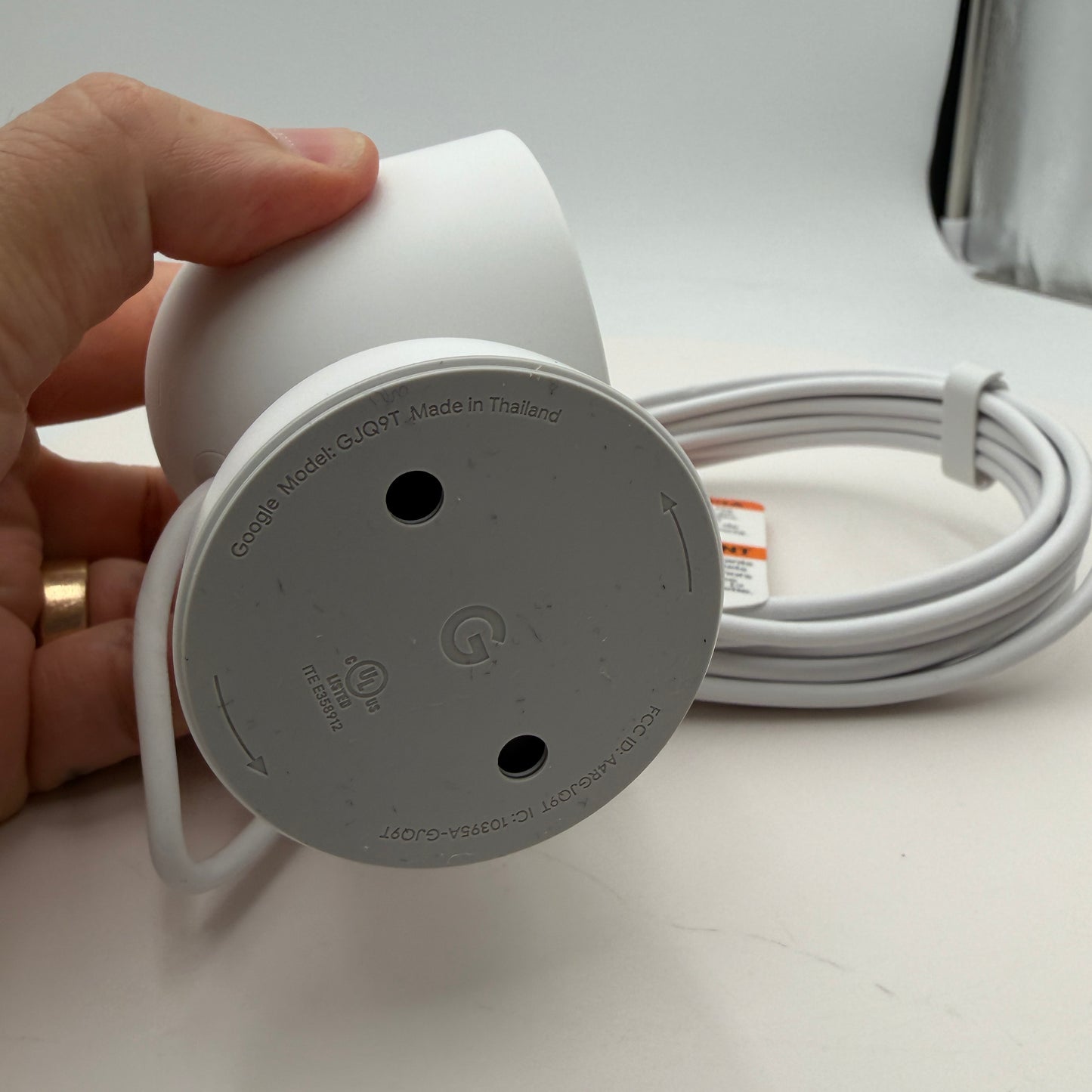 Nest Cam Indoor Wired 2nd Gen Snow Security Camera - White