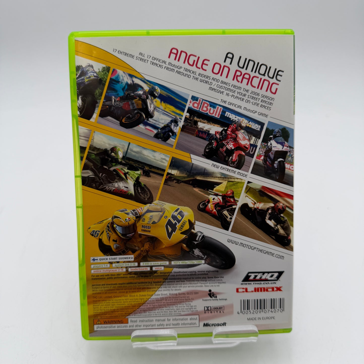 Xbox 360 Moto GP 06 Video Game with Box and Manual - Used