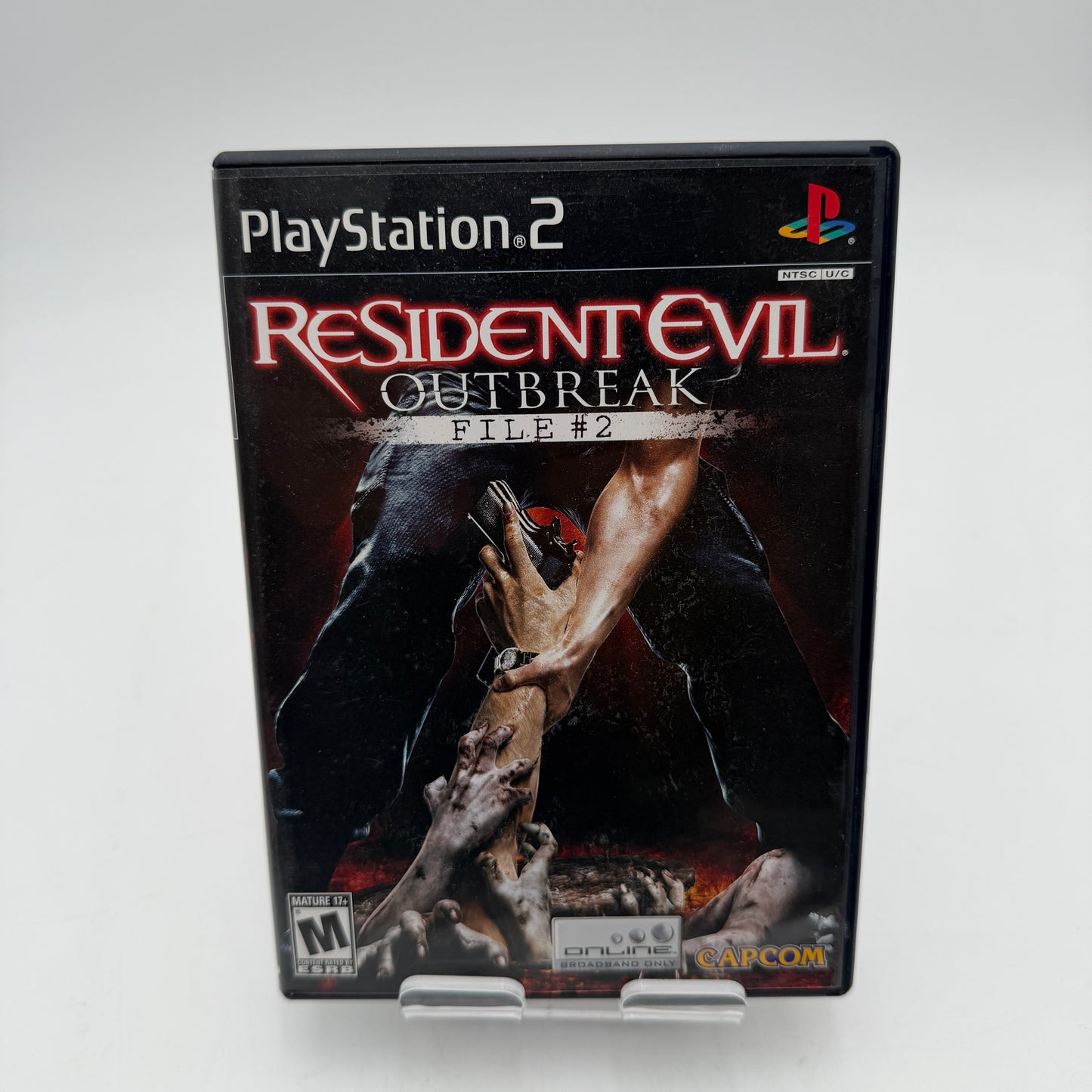 Playstation 2 Resident Evil Outbreak File 2 Video Game - Used With Box