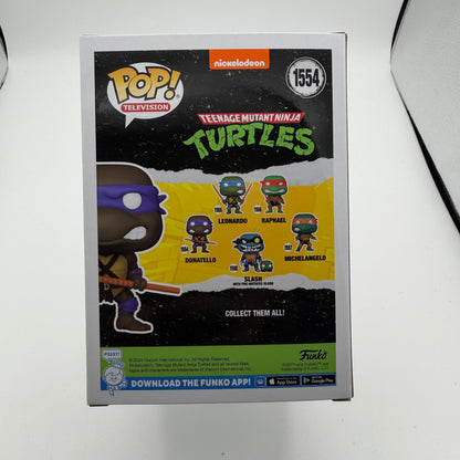 Funko Pop! Teenage Mutant Ninja Turtles Donatello (Classic) #1554 New in Box Collectible Figure