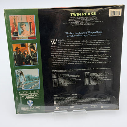 Twin Peaks Series Premiere Laserdisc