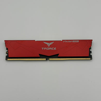 T-Force Vulcan 16GB PC5-48000 DDR5 SDRAM DIMM Red