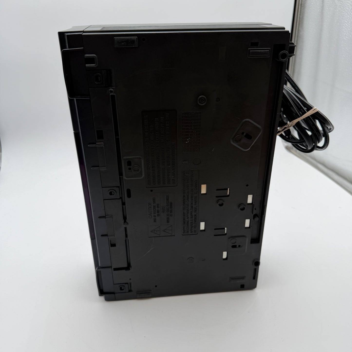 Vintage Toshiba 4 Head VCR VHS Player W-528 Black TESTED