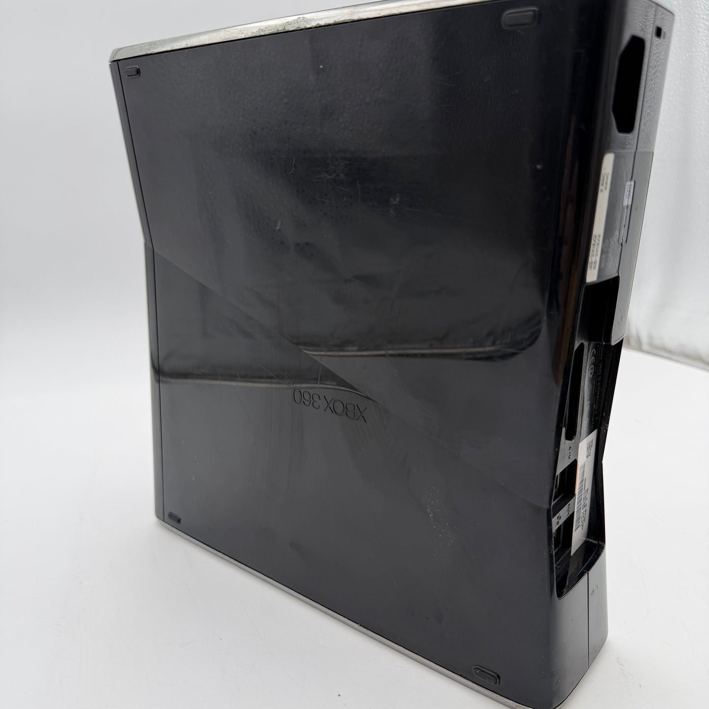 Microsoft Xbox 360 S 1439 2010 Black Console With Controller and Cables
