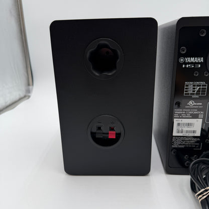 Yamaha HS3 Studio Monitor Speakers with Extras