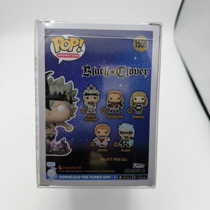Funko Pop! Anime Black Clover Black Asta 1556 (GITD) (2023) Collectible Figure