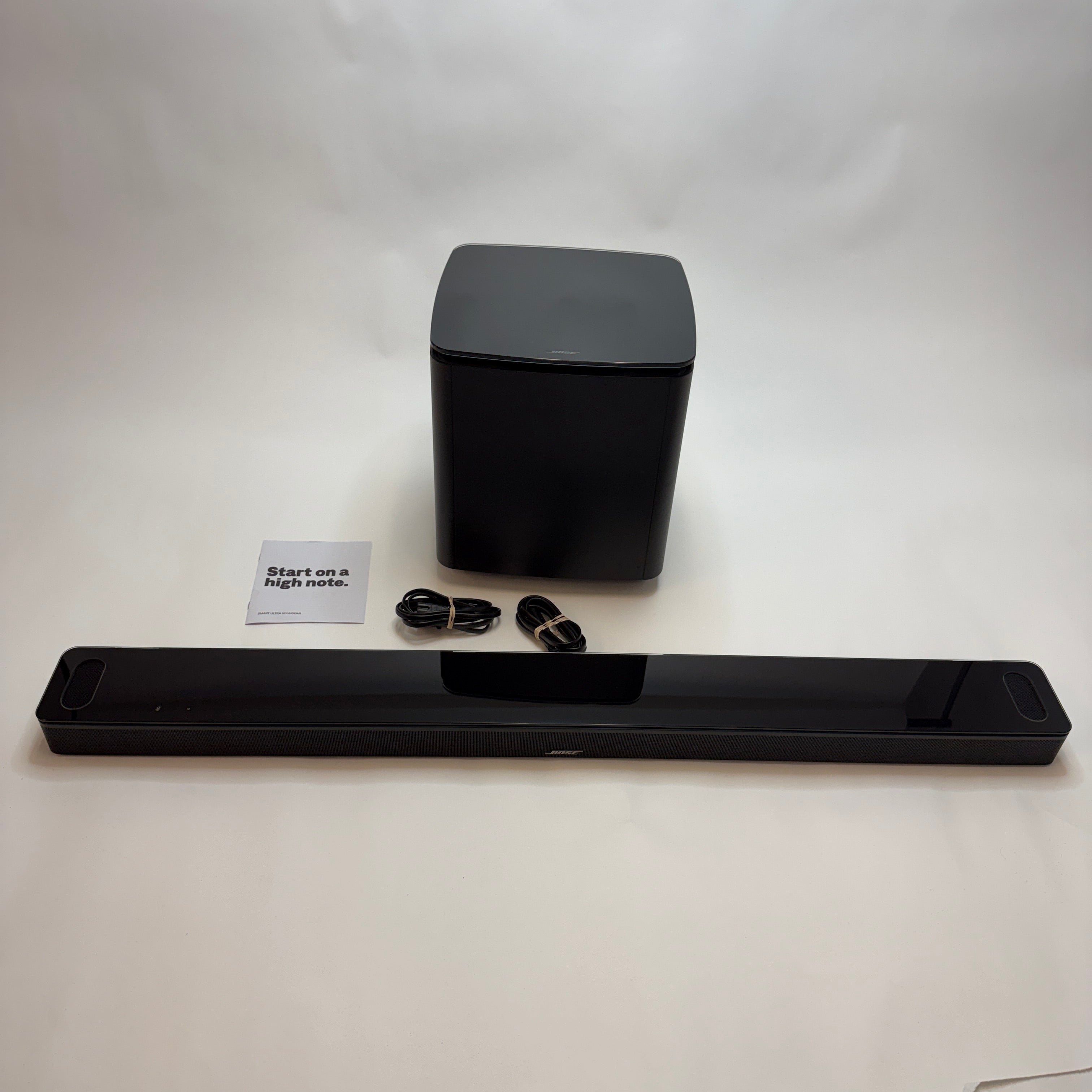 Bose Smart Ultra Soundbar 44151 with Subwoofer - Used - Black