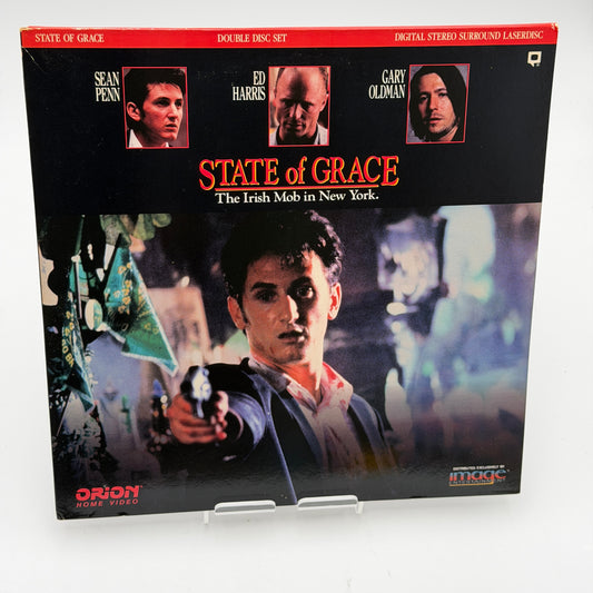 State of Grace Laserdisc Sean Penn Ed Harris Garry Oldman