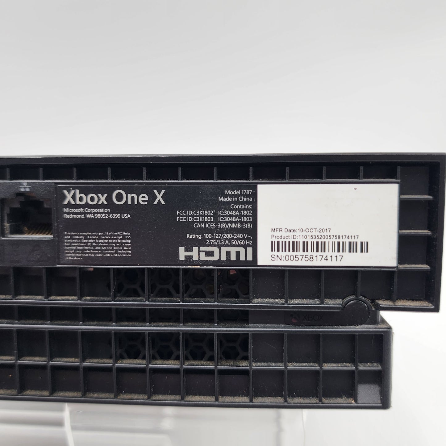 Microsoft Xbox One X (1787) 1TB Console READ