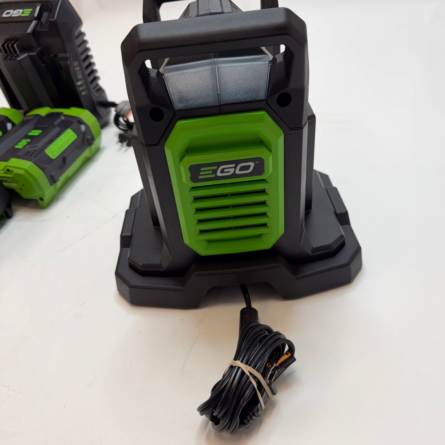 Ego CH2800D Power+ Charger and Battery Lot with Extra Charger