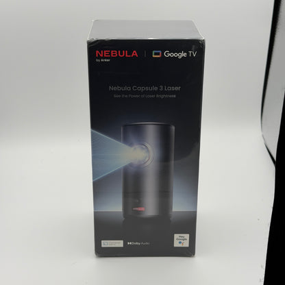 Nebula Capsule 3 Laser Projector New In Box