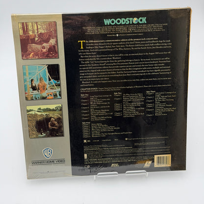 Woodstock Double Disc Laserdisc - Silver - Used A Condition
