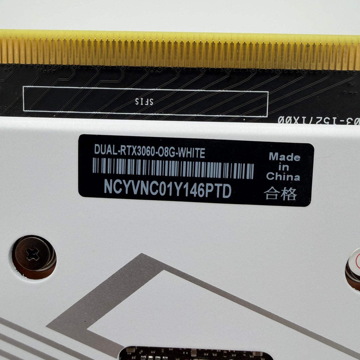 Asus Dual GeForce RTX 3060 8GB GDDR6 Graphics Card - White