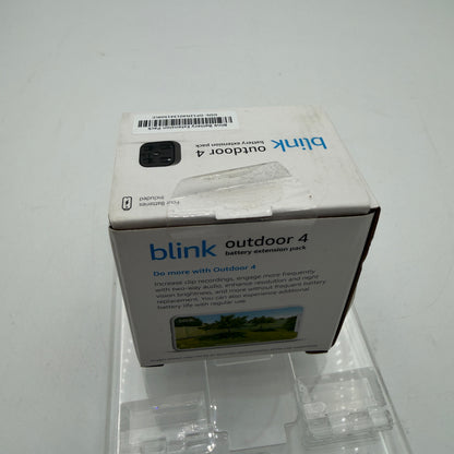 Blink Outdoor 4 Battery Extension Pack Black New Open Box
