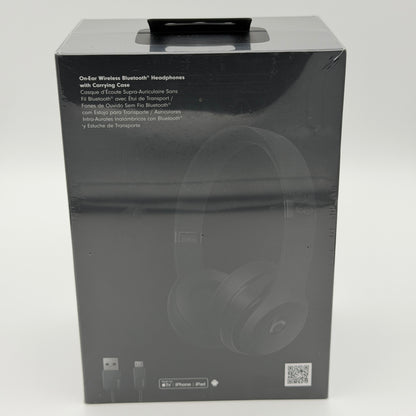 Beats Solo 3 Wireless Headphones Black In Box